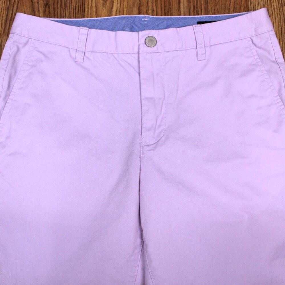 32x28 BONOBOS SLIM FIT PANTS COTTON/SPANDEX VIOLET Sz 32W x 28L - Picture 4 of 5